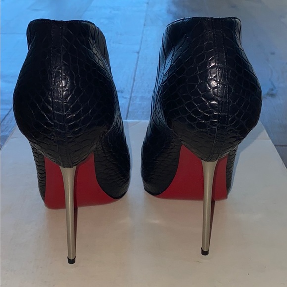 Christian louboutin Crocodile Fastissima Booties - Picture 2 of 8